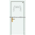 Porta MDF com revestimento de PVC (JKD-8121) para o quarto e a porta do banheiro do PVC